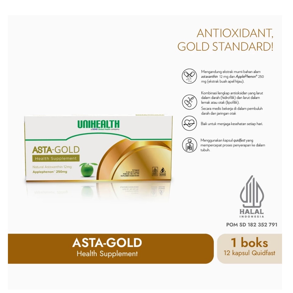 Soho Industri Pharmasi Unihealth Asta-Gold