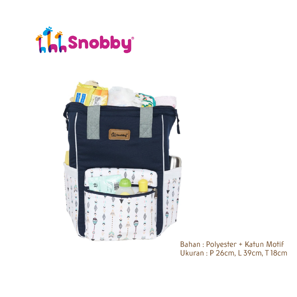 Tegar Primanusantara Snobby Flechi Diaper Bag Saku Print