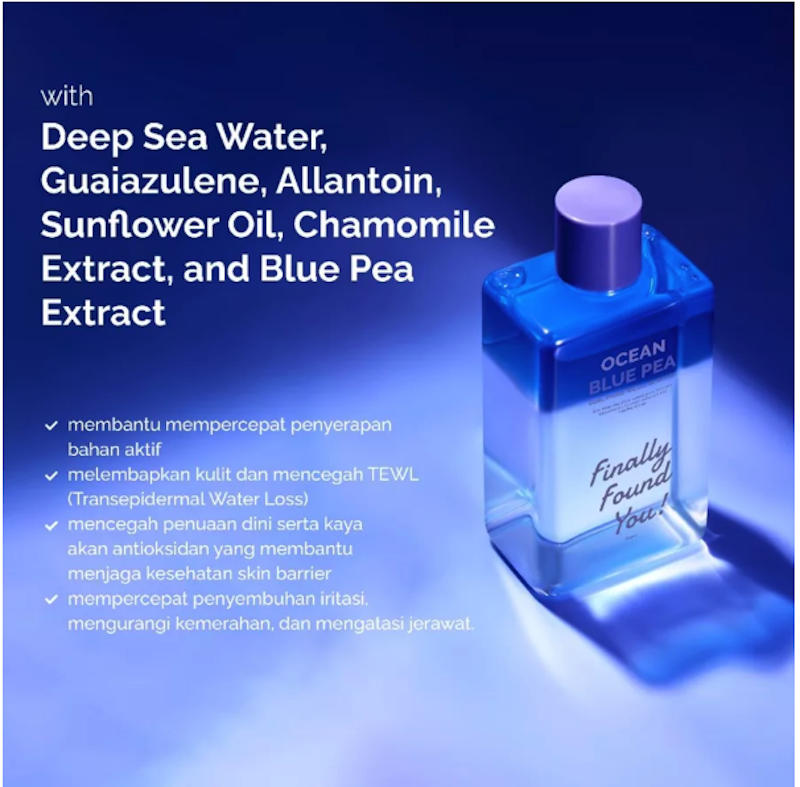 Finally Found You! Ocean Blue Pea Dual-Phase Micellar Water 4