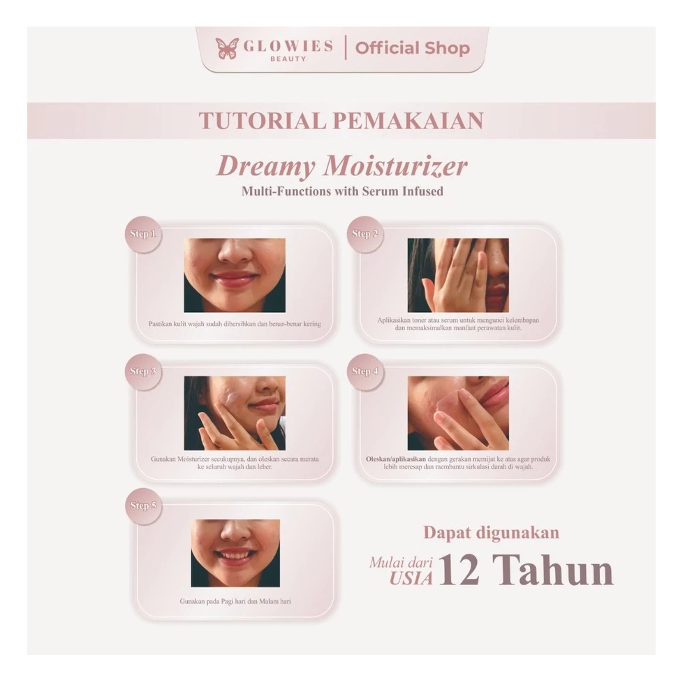  Glowies Dreamy Moisturizer