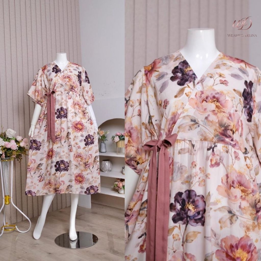 Delina Delina Daster Busui Kimono Akari Series