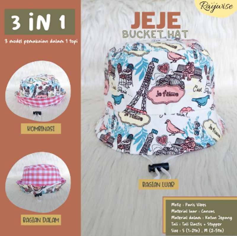 JEJE Bucket Hat 5