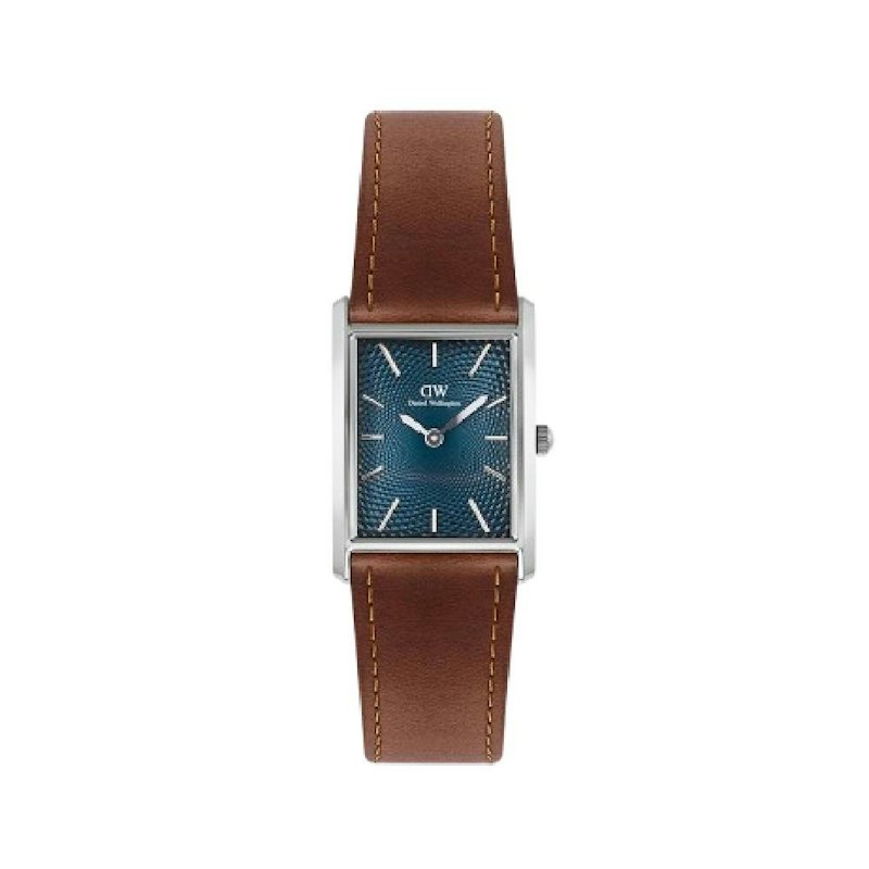 Daniel Wellington Bound Light Brown Arctic Guilloché Silver DW00100900 1