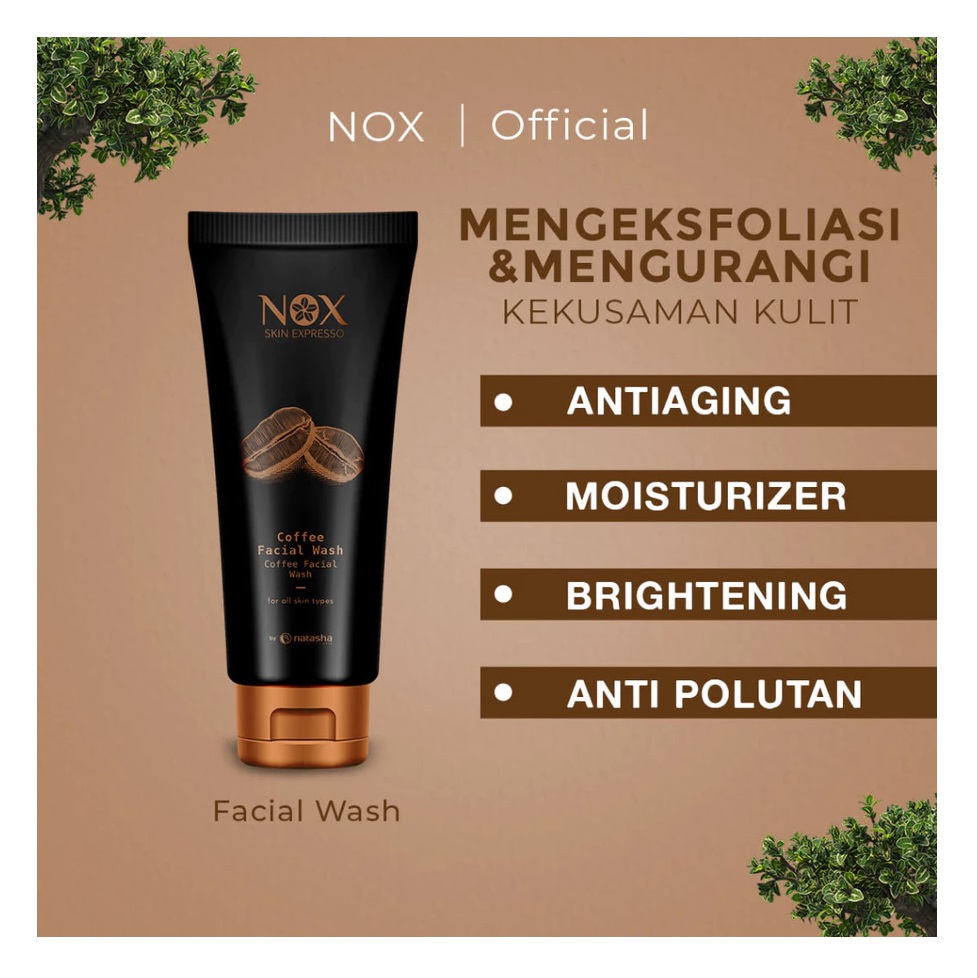 Eunike Nathan Abadi NOX Coffee Facial Wash