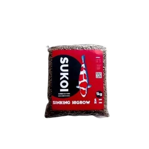 Sukoi Koi Food Sinking Higrow 1 kg