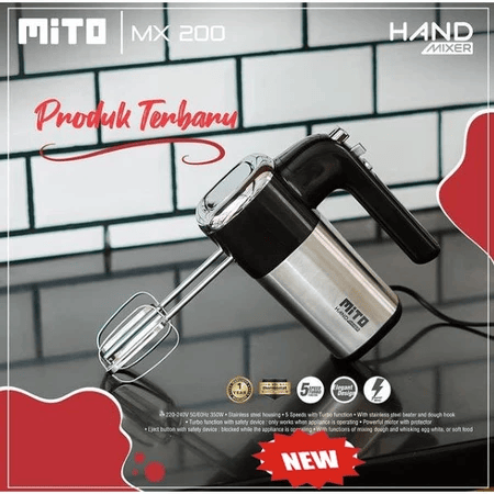 Mahakarya Sukses Indonesia MITO Hand Mixer  MX200