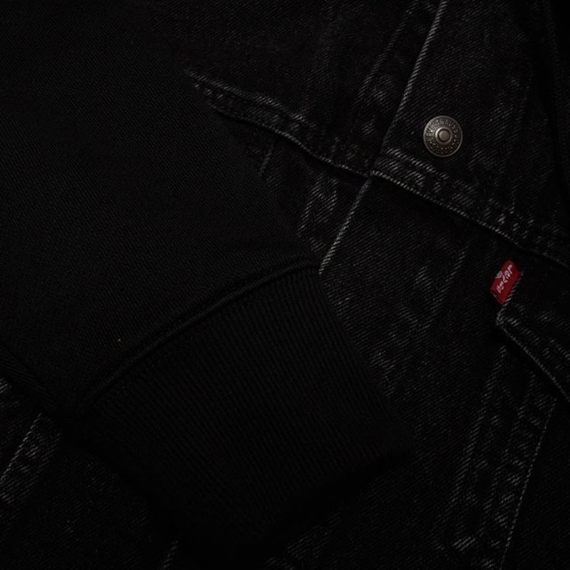 Levi's® Men's Hybrid Hoodie V Trucker Jacket 4
