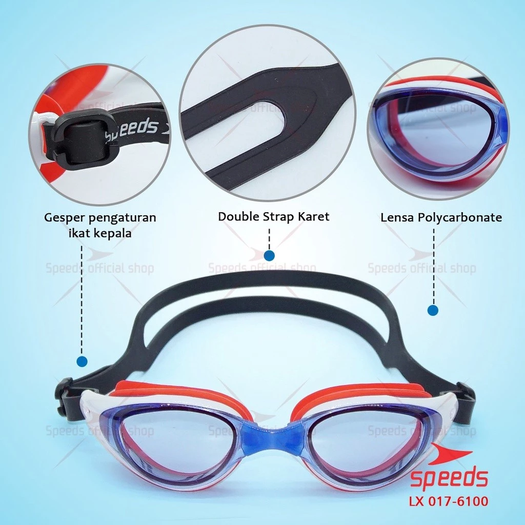 Speeds Indonesia Speeds Kacamata Renang Dewasa 017-6100