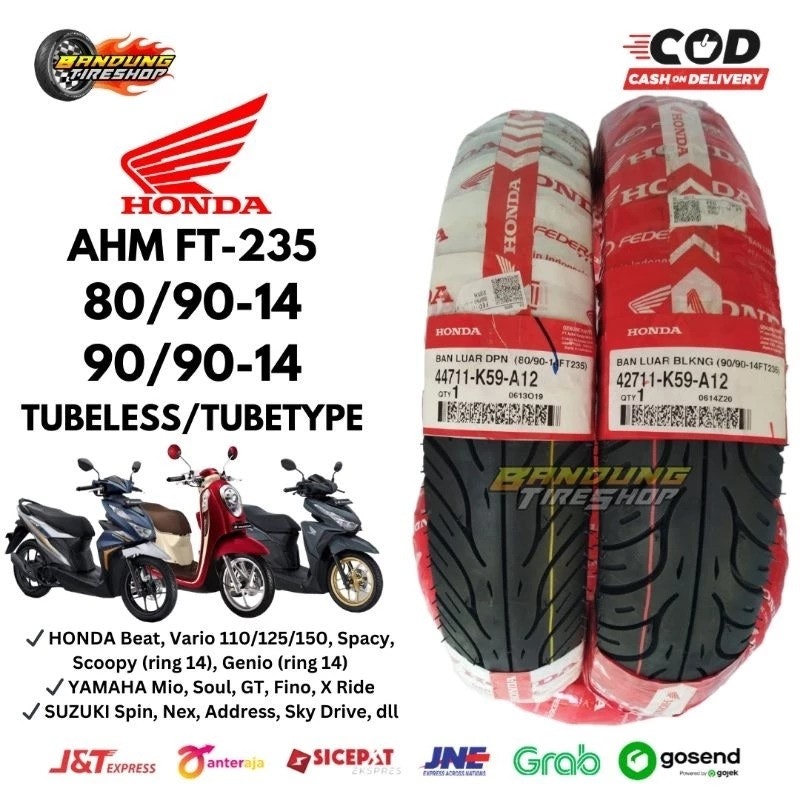 Federal Tubetype 80/90-14 3