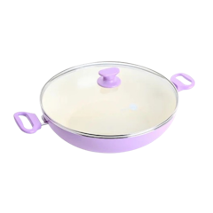 GreenPan Delight Lavender Covered Wok 32 cm