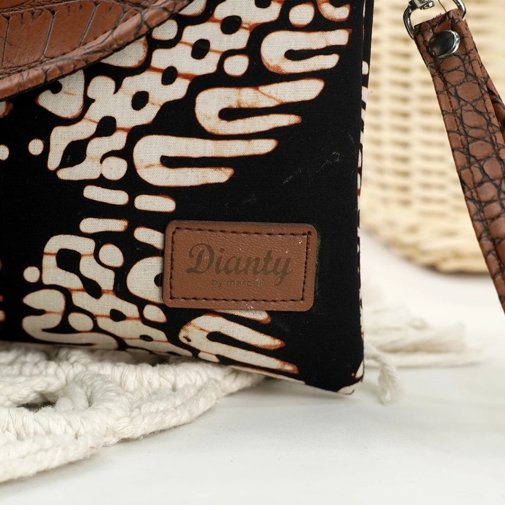 Arunika Bag Belvira Clutch Sling Bag Batik