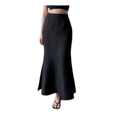 ECINOS Lunar Mermaid Skirt Black