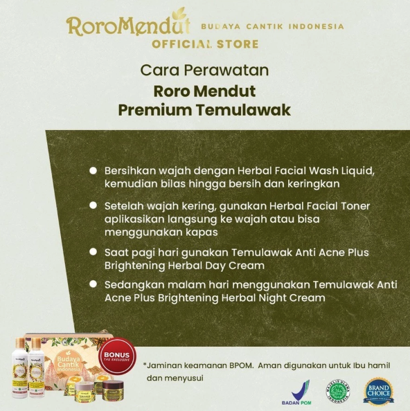 Magicskin Roro Mendut Temulawak Premium Package