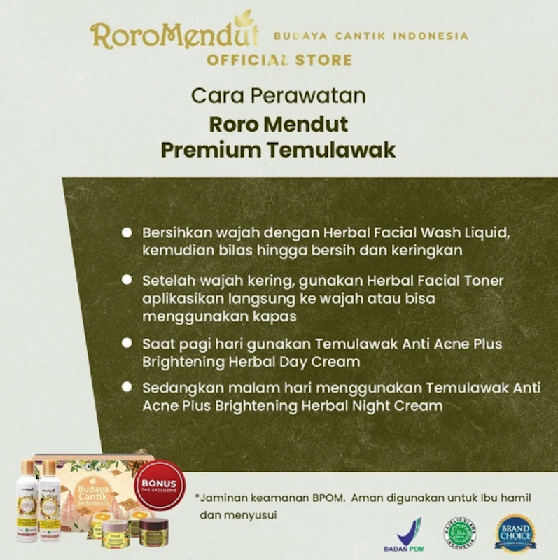Roro Mendut Temulawak Premium Package 2