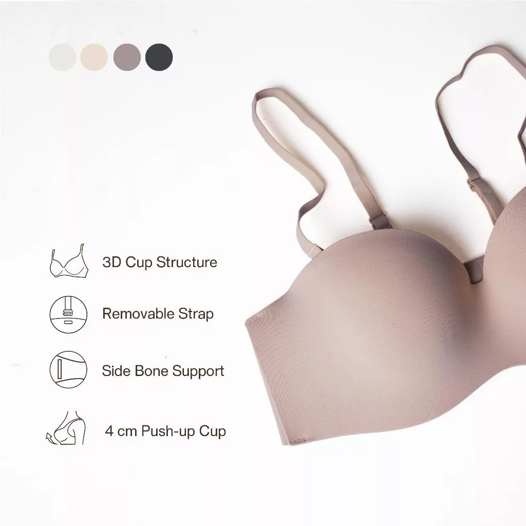 Nathalie 3D Push-Up Strapless 2