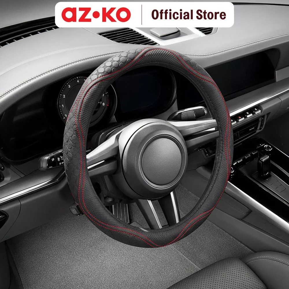 AZKO Otto Klasse Steering Wheel Cover Honeycomb 4
