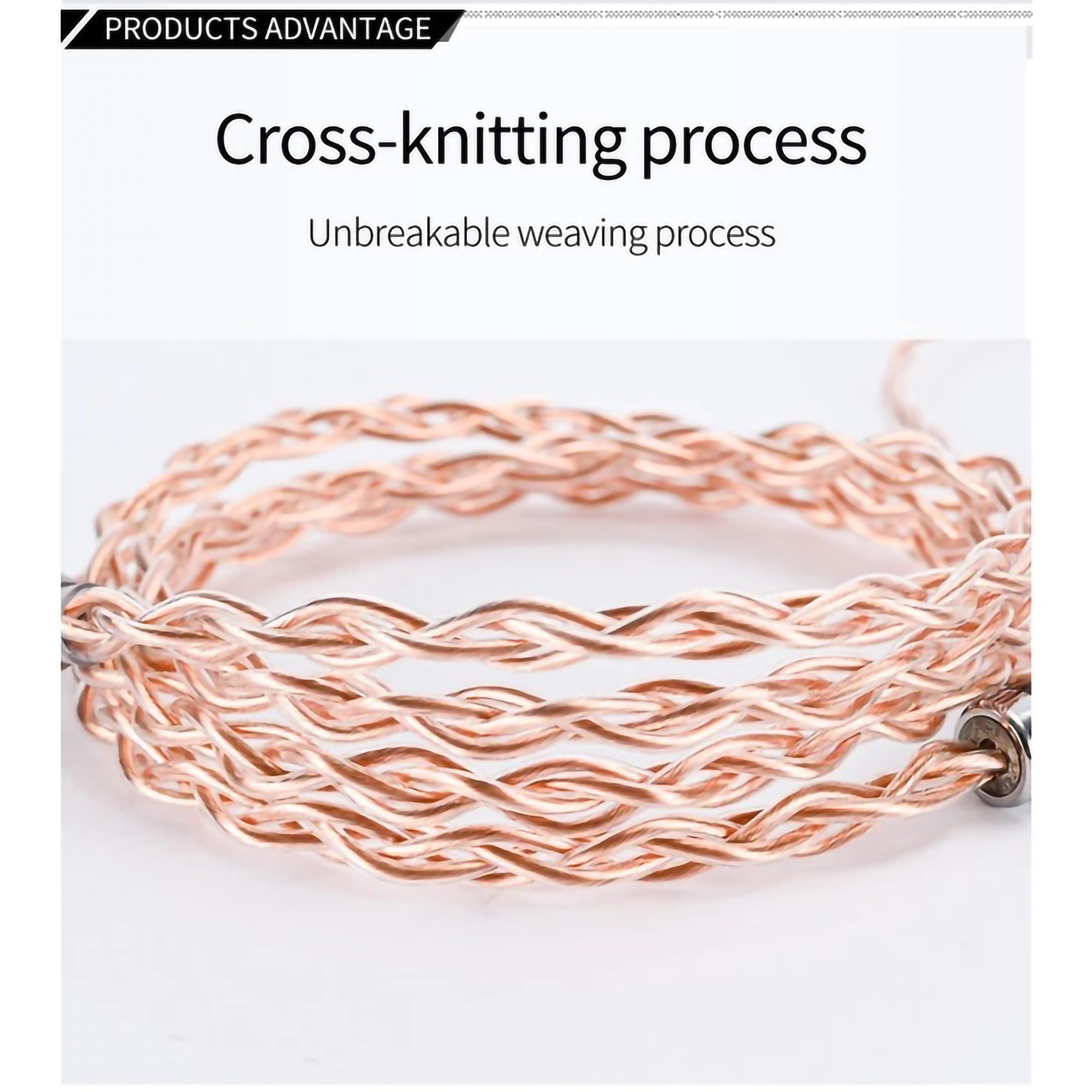  XINHS Single Crystal Copper Earphone IEM Upgrade Cable