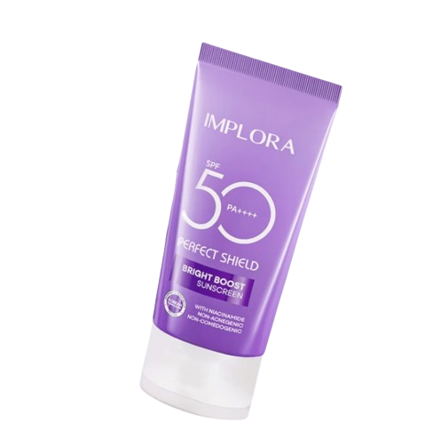 Implora ｜ Perfect Shield Bright Boost Sunscreen SPF 50 PA++++