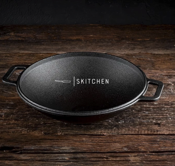 Karya Inovasi Purnama SKITCHEN Cast Iron Merauke Wok 
