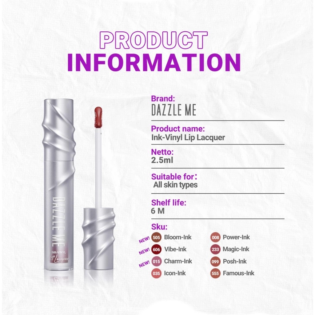 Ink-Vinyl Lip Lacquer 035 Icon-Ink 3