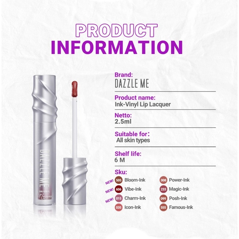Ink-Vinyl Lip Lacquer 035 Icon-Ink 3
