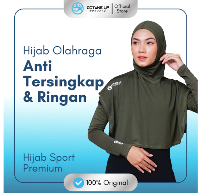 Octane Up Hijab Sport Premium 2