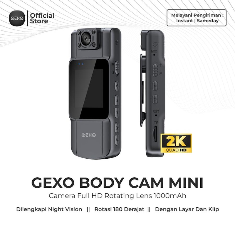 Gexo Body Cam Mini Camera 5