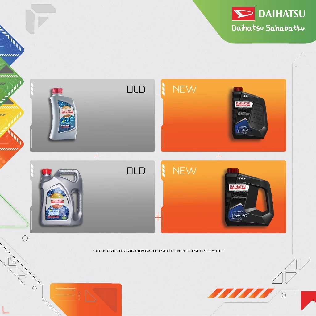 Pertamina Lubricant Daihatsu Genuine Oil 10W-40 API SN Synthetic