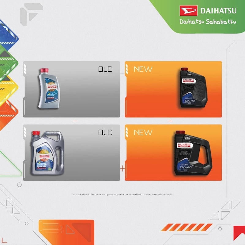 Daihatsu Genuine Oil 10W-40 API SN Synthetic 5
