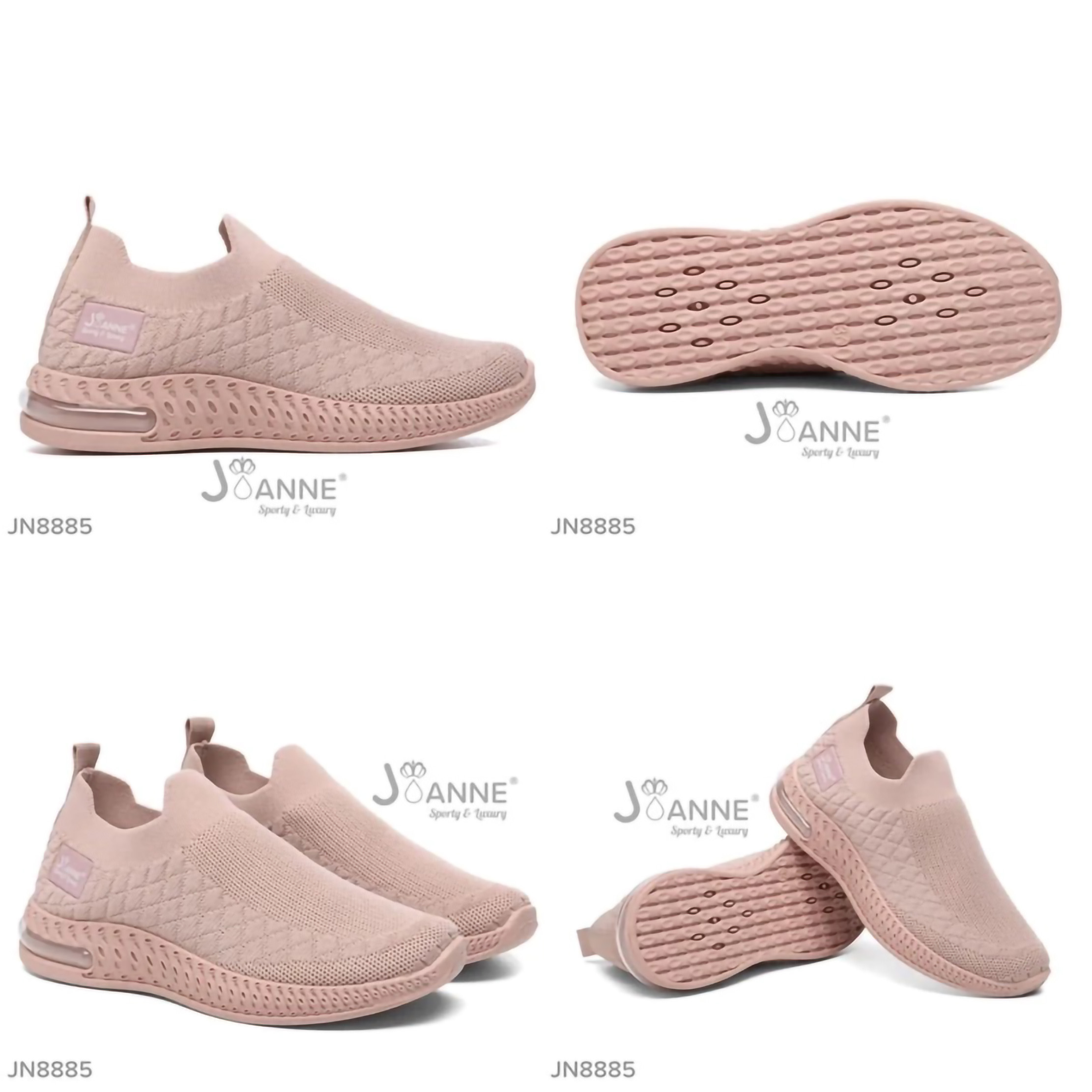   JOANNE Flyknit Sneakers Shoes Putih JN8885