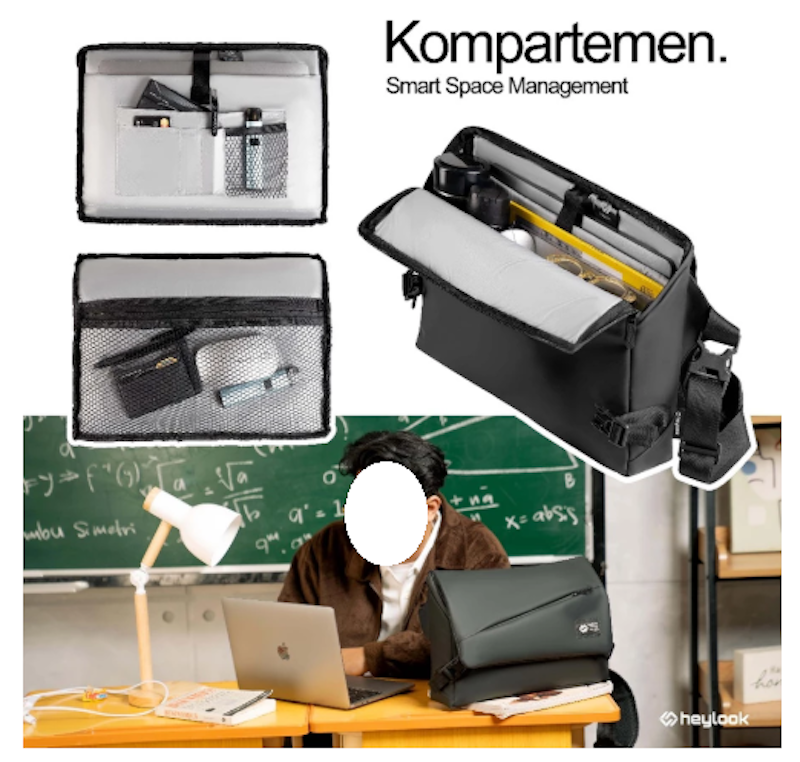 HEYLOOK Volta Sling Bag 3.0 Leather 3