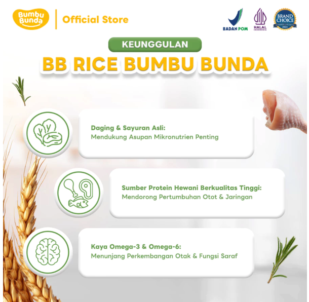 Natura Indoland Bumbu Bunda Elia BB Booster Rice Beef Steak