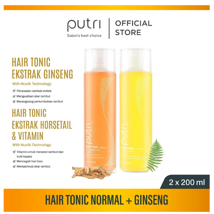 Paragon Technology and Innovation Putri Hair Tonic Normal + Ginseng
