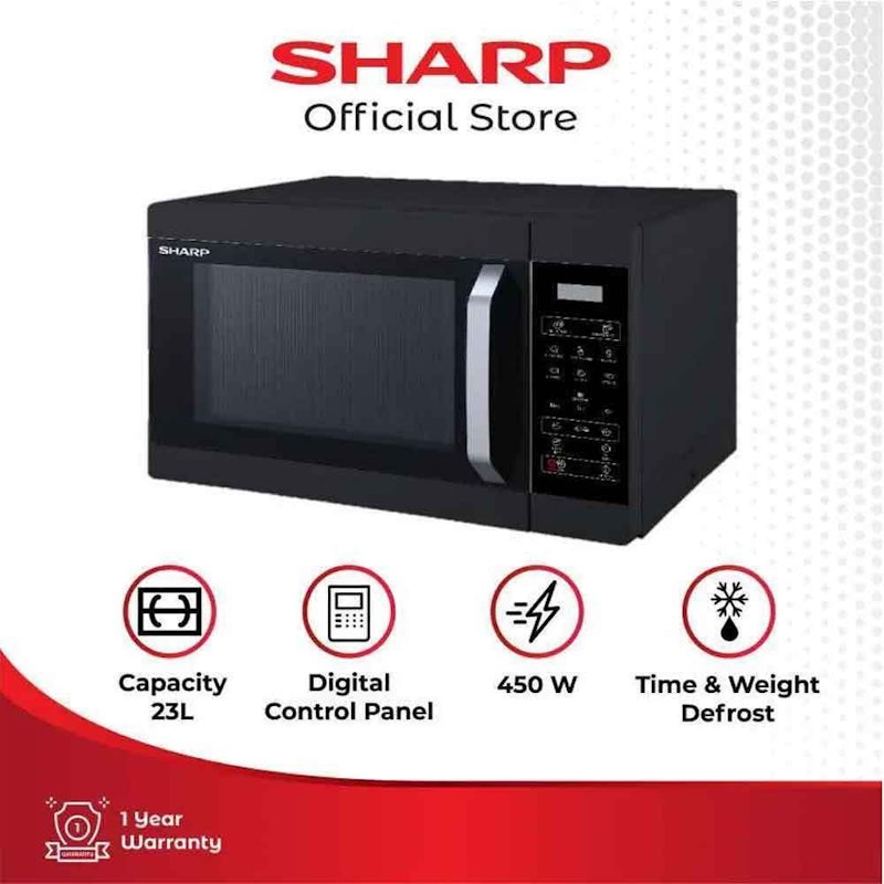 23 Liter Stylish Designed Microwave Oven 4