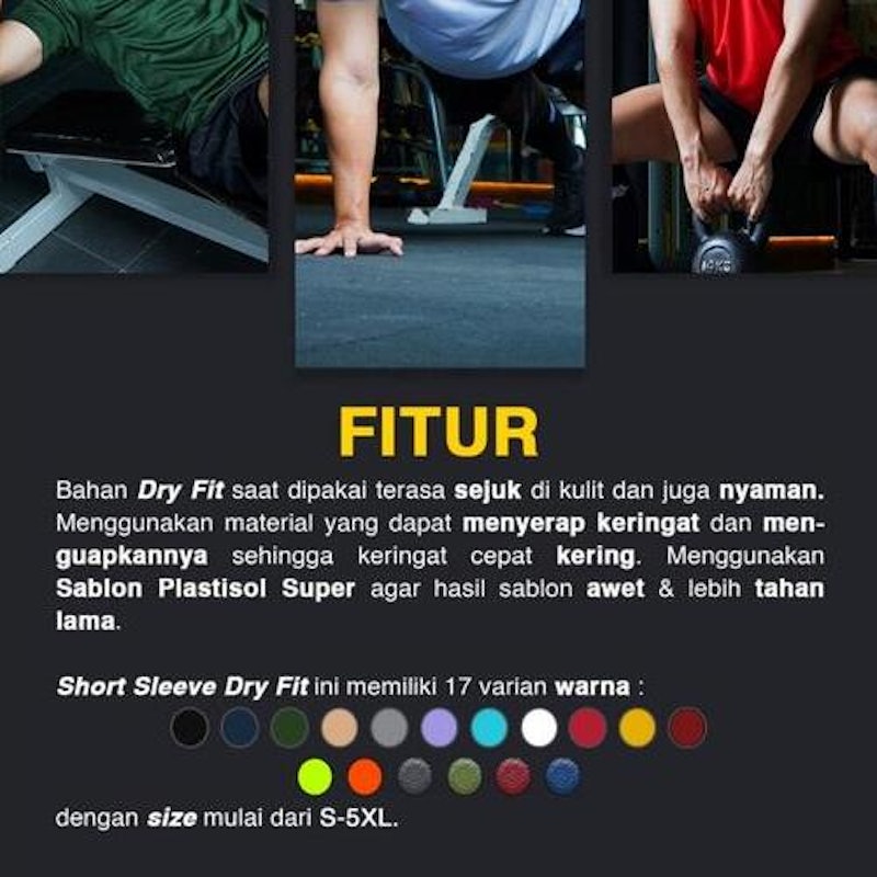 Tiento Dry-Fit Short Sleeve 2