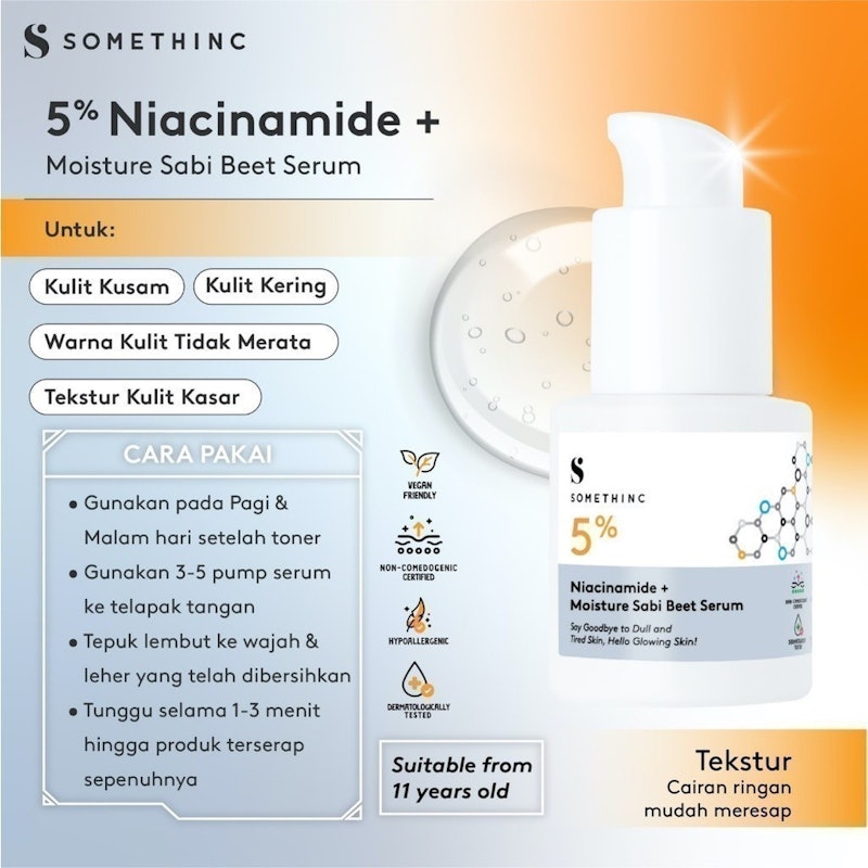 5% Niacinamide + Moisture Sabi Beet Serum 5