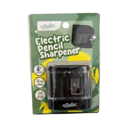 Estudee Electric Pencil Sharpener Black