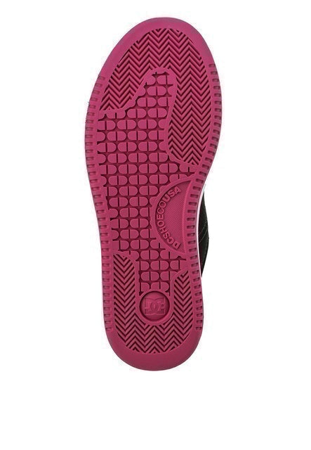 DC Women's Striker Shoes Black/Crazy Pink ADJS100138