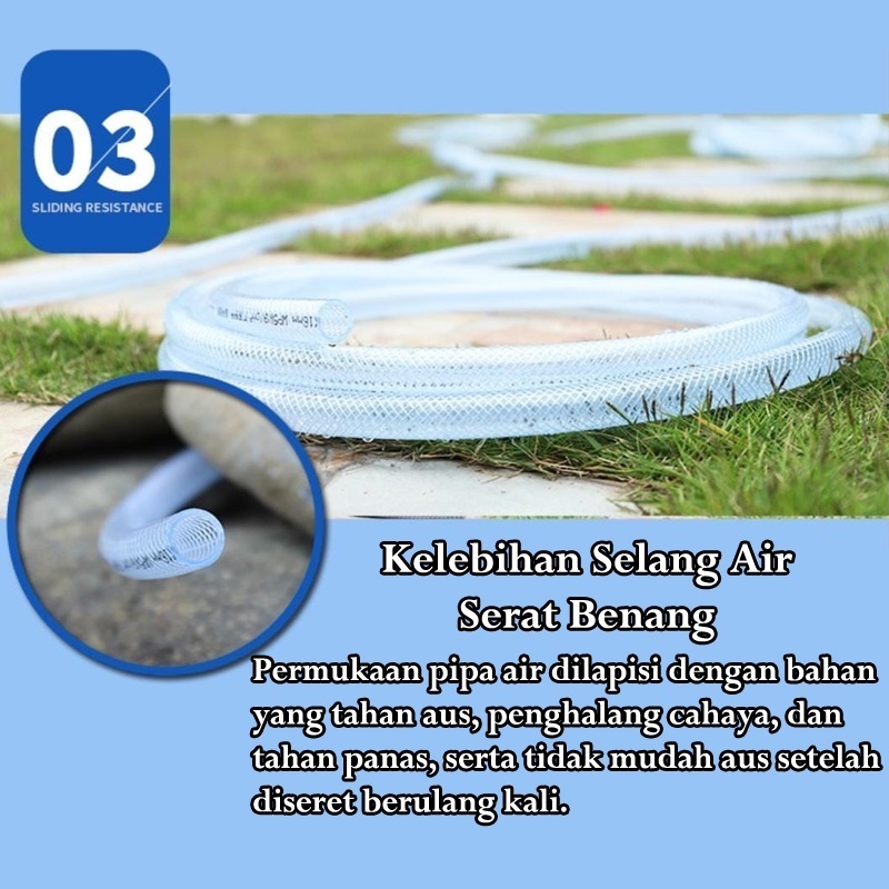  Bintang Selang Air Transparan