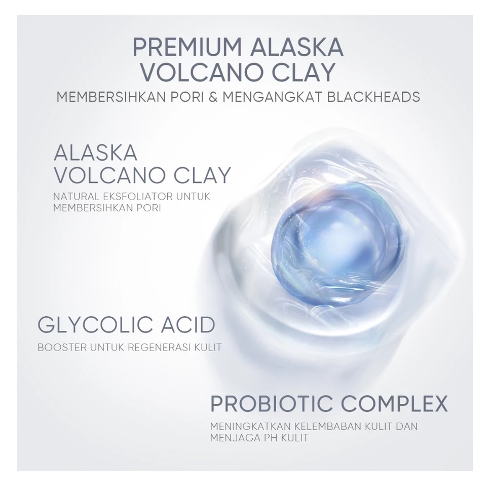 SKINTIFIC Cosmetics SKINTIFIC  Alaska Volcano Pore Clay Stick