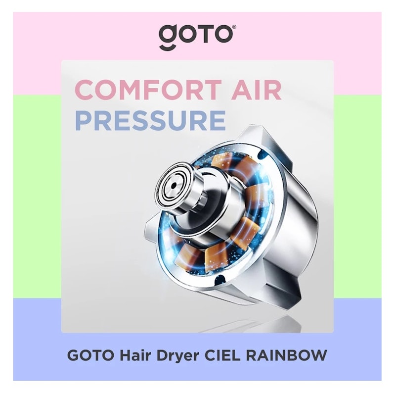 Hair Dryer Ciel Rainbow 4