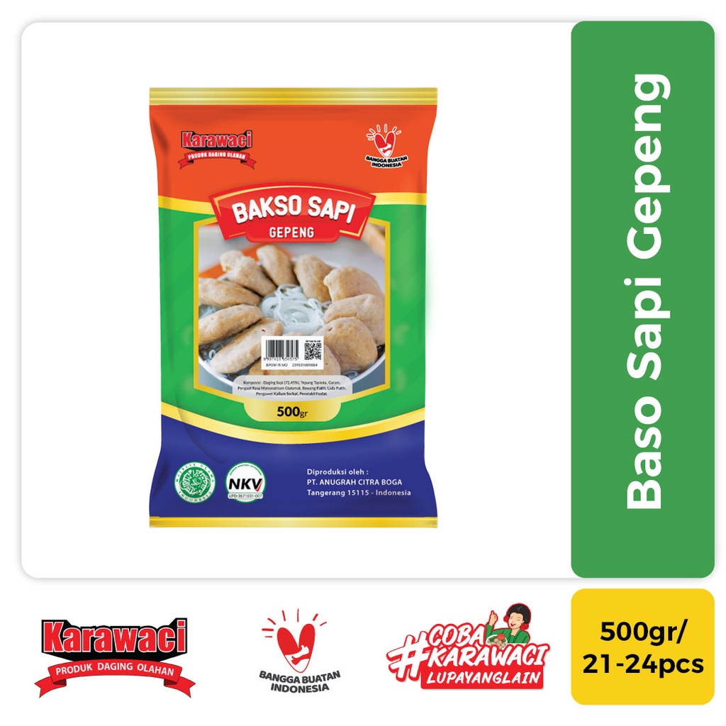 Anugrah Citra Boga Karawaci Baso Sapi Gepeng 500 gr