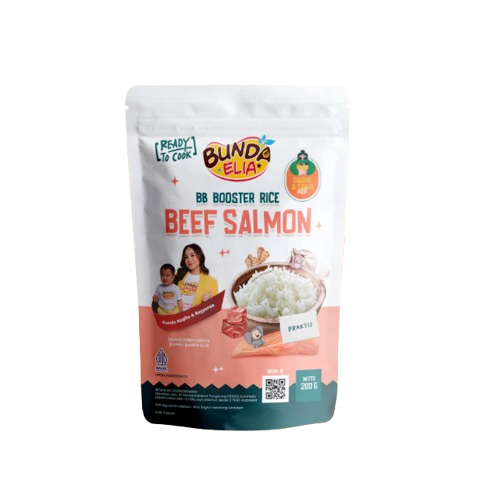 Bumbu Bunda Elia BB Booster Rice Beef Salmon