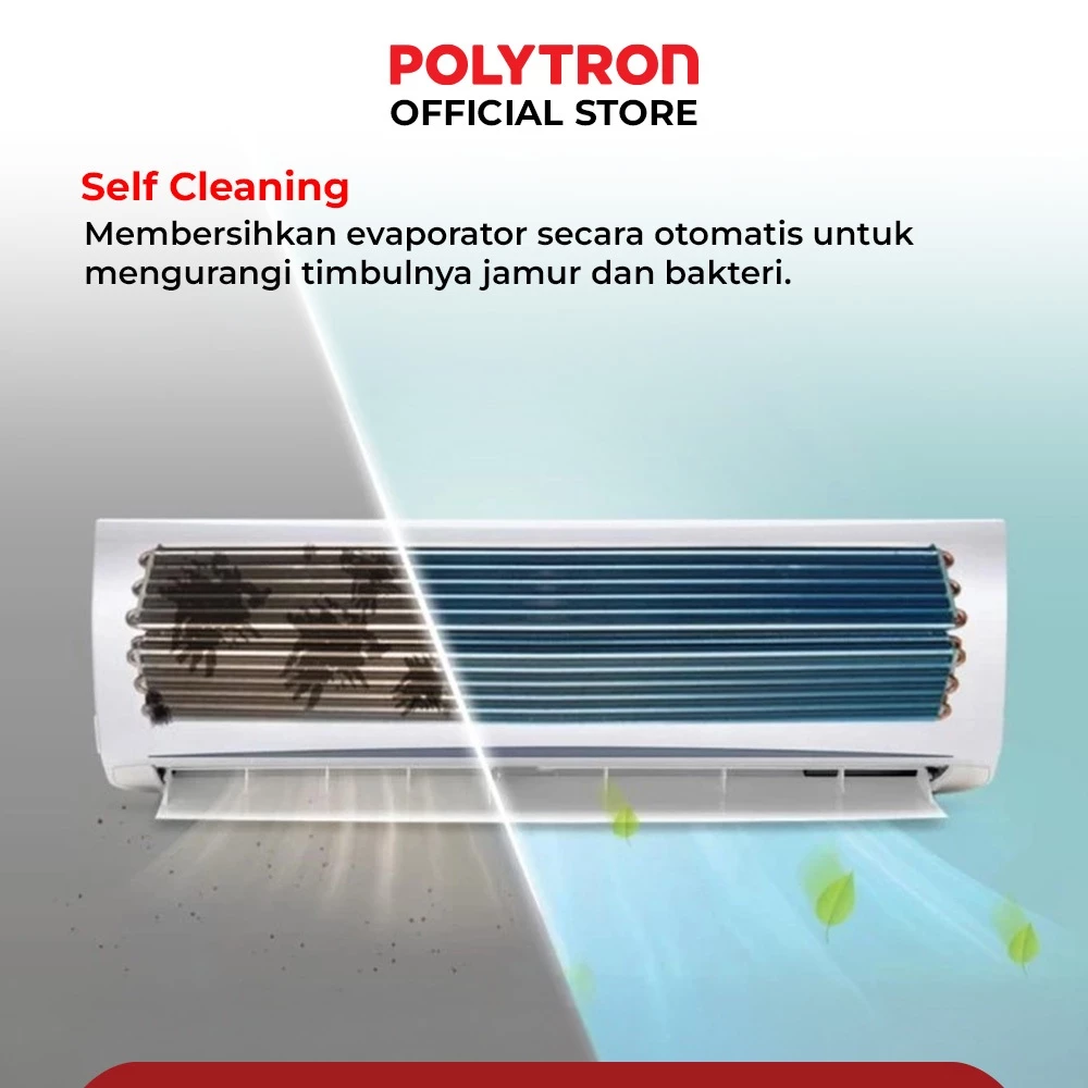 Hartono Istana Teknologi Polytron AC Split Standard Deluxe 2 3/4 PK PAC 07VH