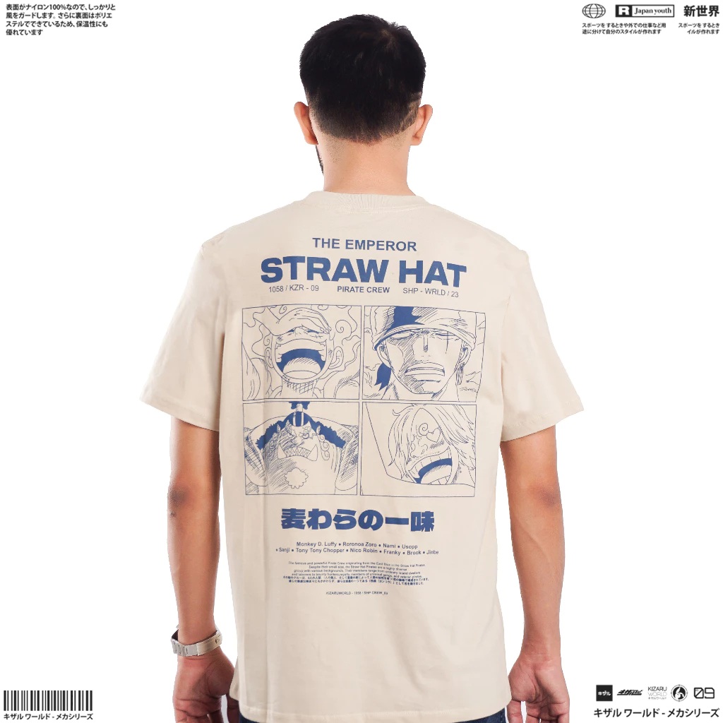  KIZARU Kaos Anime SHP CREW