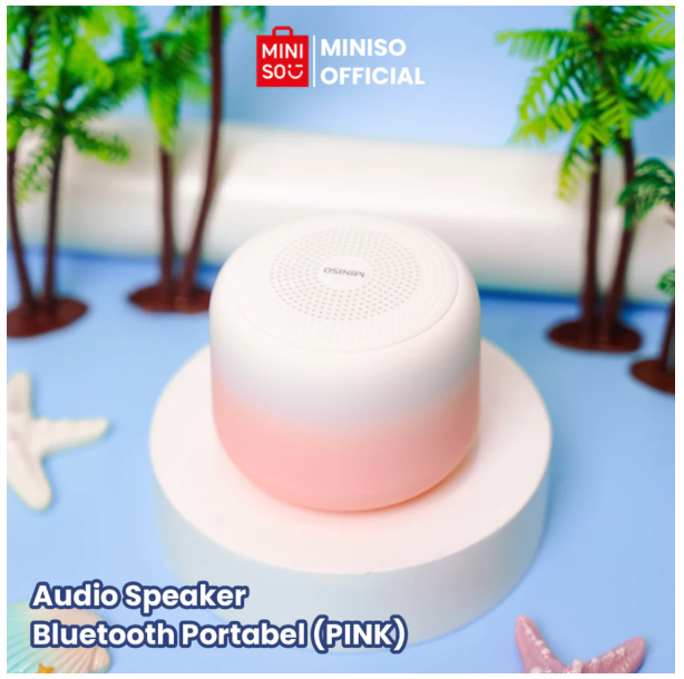 Miniso Lifestyle Trading Indonesia Miniso Portable Fashion Gradient Wireless Speaker BT2602