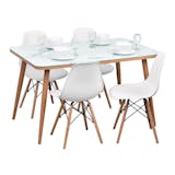 10 Rekomendasi Meja Makan Kaca Berdesain Minimalis Terbaik 5