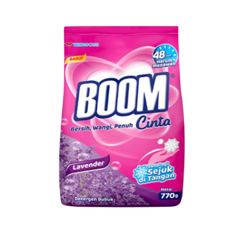 Boom Cinta Lavender Detergen Bubuk 1