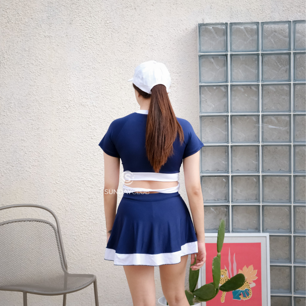  SUNDAYCLUB Elise Bikini Rok Baju Renang