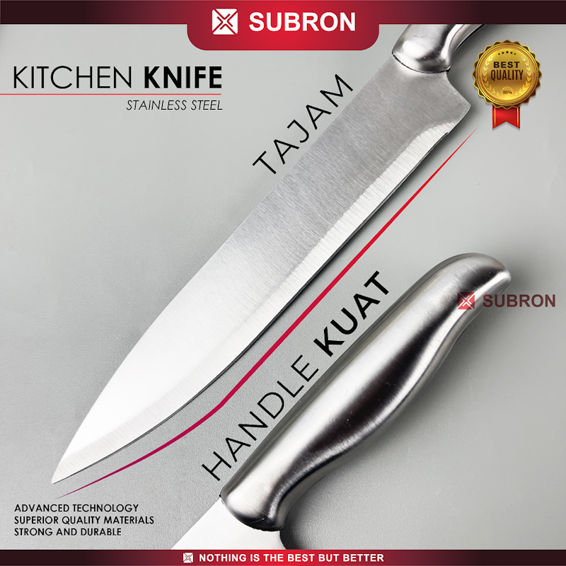 Subron Pisau Dapur Stainless 3